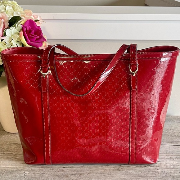 Authentic GUCCI Micro GG Large tote - Picture 5 of 17